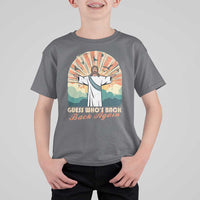 Funny Christian Easter T Shirt For Kid Guess Whos Back Jesus Religious - Wonder Print Shop