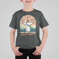 Funny Christian Easter T Shirt For Kid Guess Whos Back Jesus Religious - Wonder Print Shop