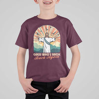 Funny Christian Easter T Shirt For Kid Guess Whos Back Jesus Religious - Wonder Print Shop