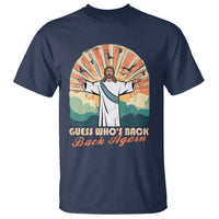 Funny Christian Easter T Shirt Guess Whos Back Jesus Religious - Wonder Print Shop