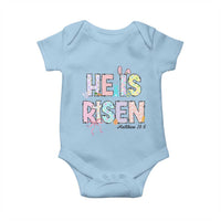 He is Risen Jesus Christian Happy Easter Baby Onesie