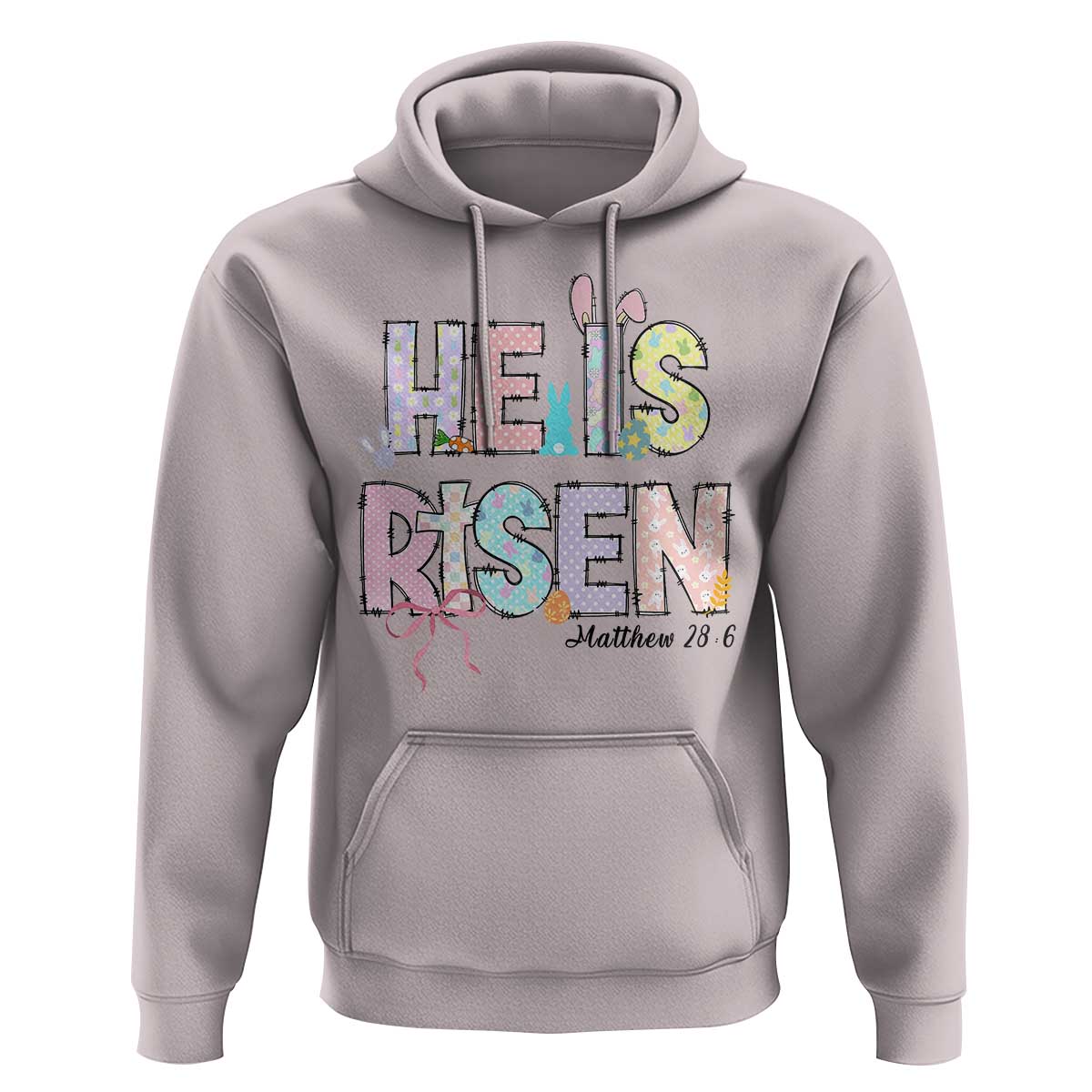 He is Risen Jesus Christian Happy Easter Hoodie