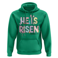 He is Risen Jesus Christian Happy Easter Hoodie