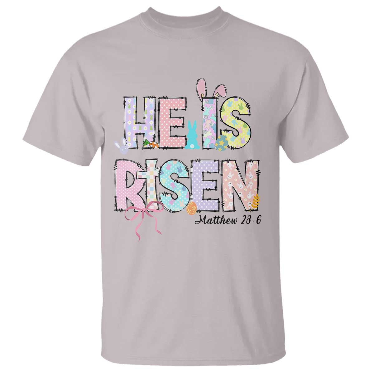He is Risen Jesus Christian Happy Easter T Shirt