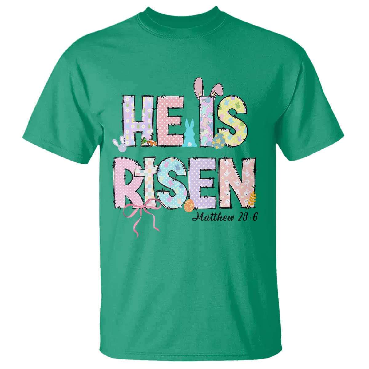 He is Risen Jesus Christian Happy Easter T Shirt