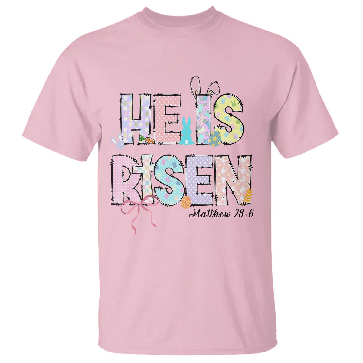 He is Risen Jesus Christian Happy Easter T Shirt