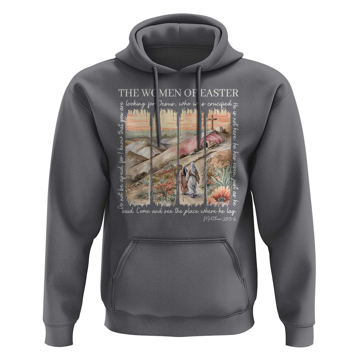 Easter Religious Hoodie Women of Easter He is Risen