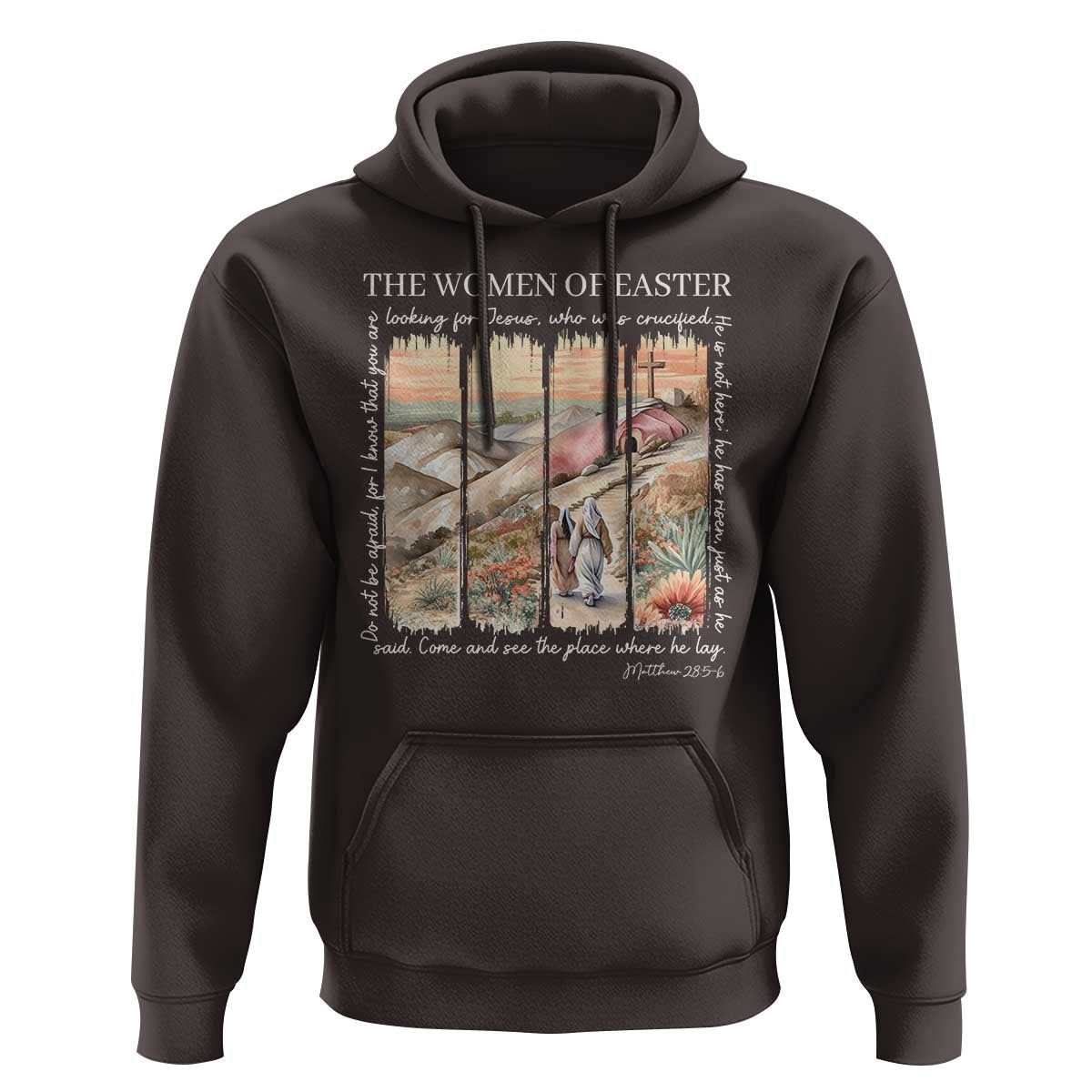 Easter Religious Hoodie Women of Easter He is Risen