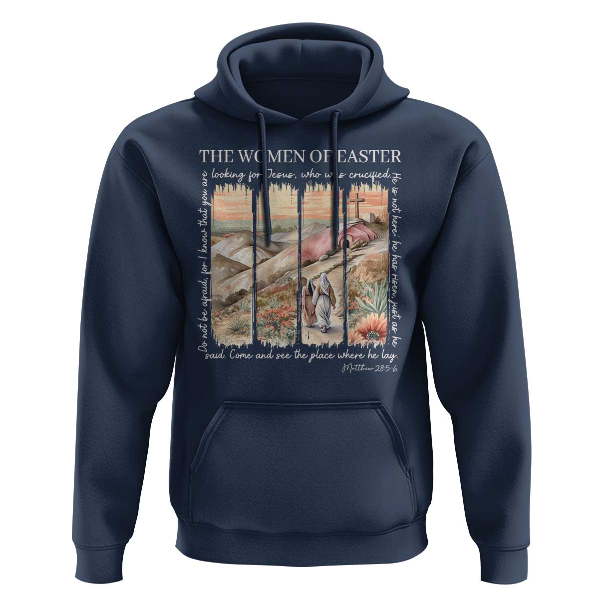 Easter Religious Hoodie Women of Easter He is Risen