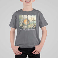 Lord Is My Shepherd T Shirt For Kid Easter Religious Christian Cross Bible Verse