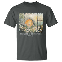 Lord Is My Shepherd T Shirt Easter Religious Christian Cross Bible Verse