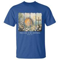 Lord Is My Shepherd T Shirt Easter Religious Christian Cross Bible Verse