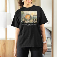 Lord Is My Shepherd T Shirt For Women Easter Religious Christian Cross Bible Verse