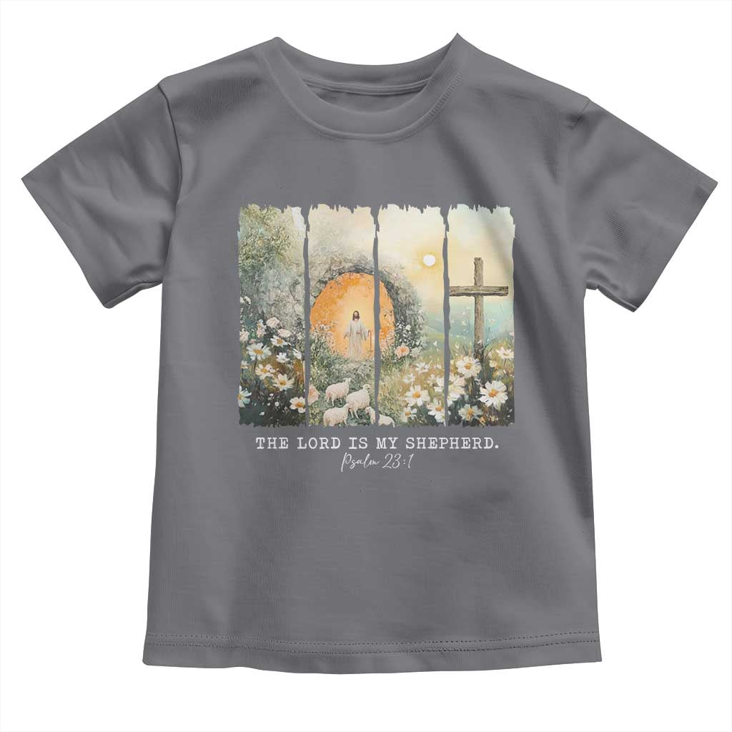 Lord Is My Shepherd Toddler T Shirt Easter Religious Christian Cross Bible Verse