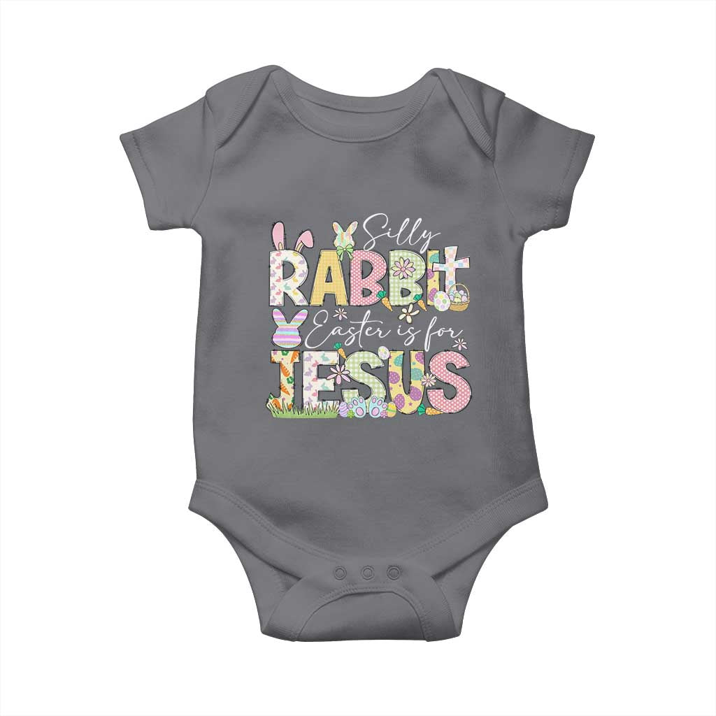 Funny Easter Christian Baby Onesie Silly Rabbit Easter Is For Jesus