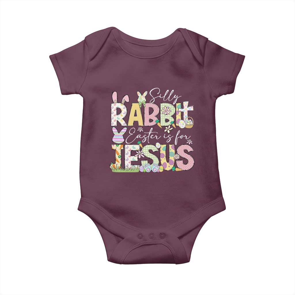 Funny Easter Christian Baby Onesie Silly Rabbit Easter Is For Jesus