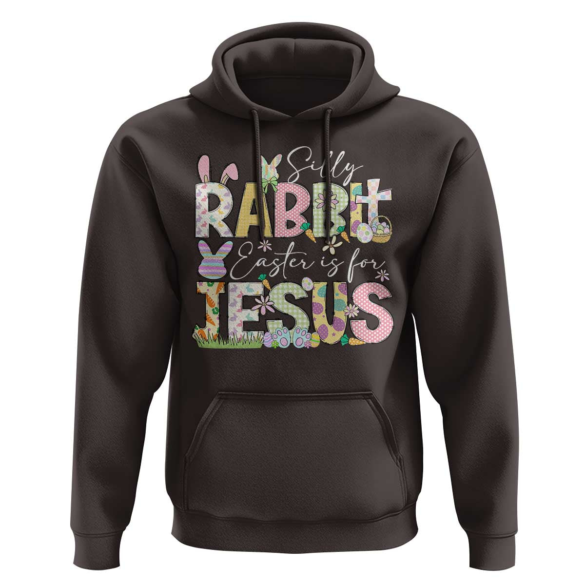Funny Easter Christian Hoodie Silly Rabbit Easter Is For Jesus