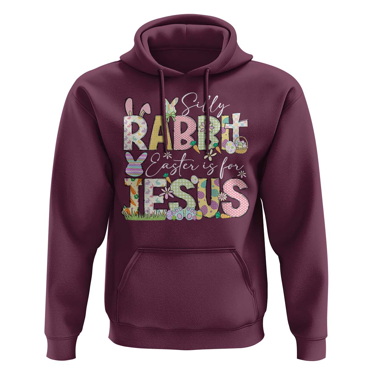 Funny Easter Christian Hoodie Silly Rabbit Easter Is For Jesus