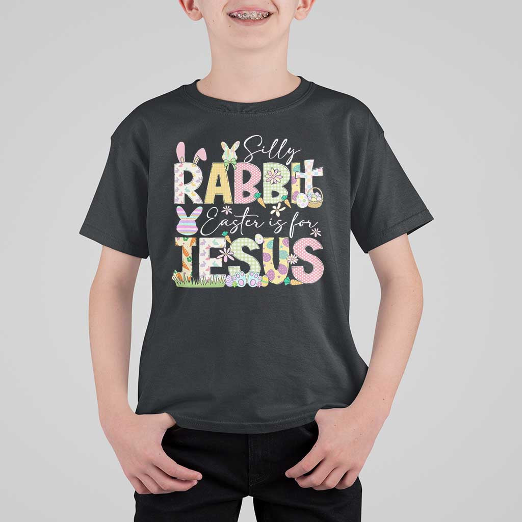 Funny Easter Christian T Shirt For Kid Silly Rabbit Easter Is For Jesus