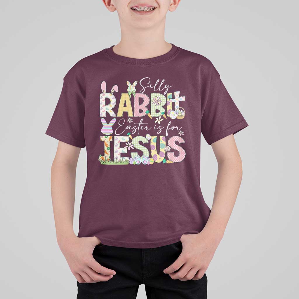 Funny Easter Christian T Shirt For Kid Silly Rabbit Easter Is For Jesus