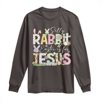 Funny Easter Christian Long Sleeve Shirt Silly Rabbit Easter Is For Jesus