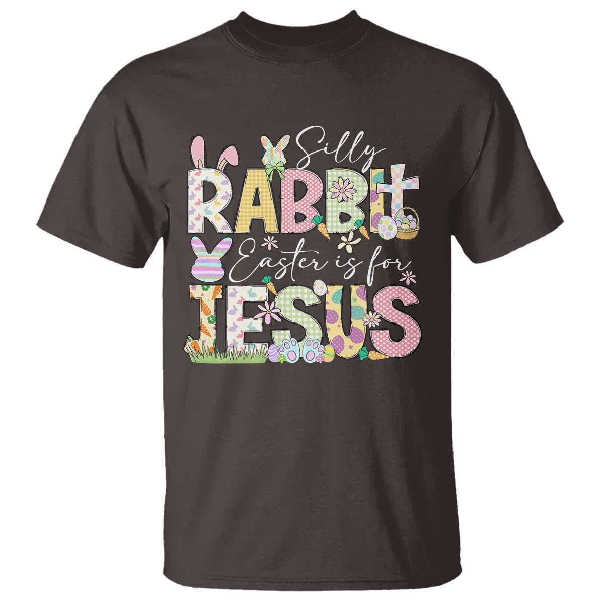 Funny Easter Christian T Shirt Silly Rabbit Easter Is For Jesus