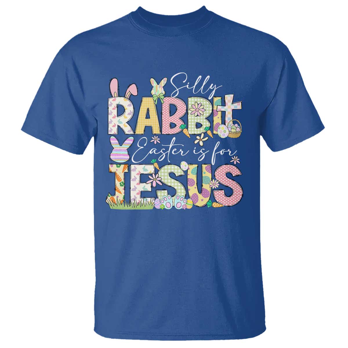 Funny Easter Christian T Shirt Silly Rabbit Easter Is For Jesus