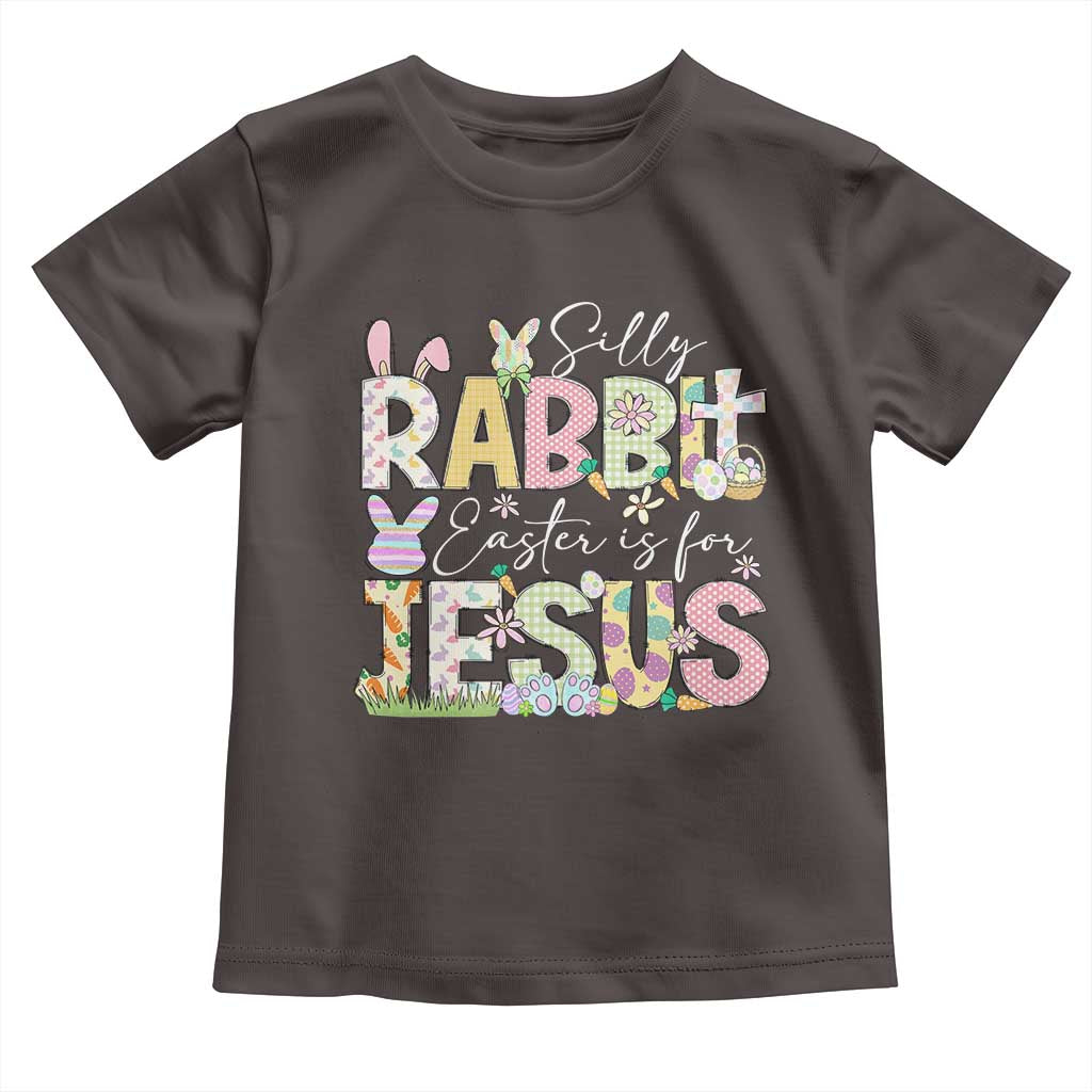 Funny Easter Christian Toddler T Shirt Silly Rabbit Easter Is For Jesus