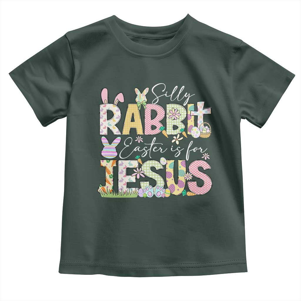 Funny Easter Christian Toddler T Shirt Silly Rabbit Easter Is For Jesus