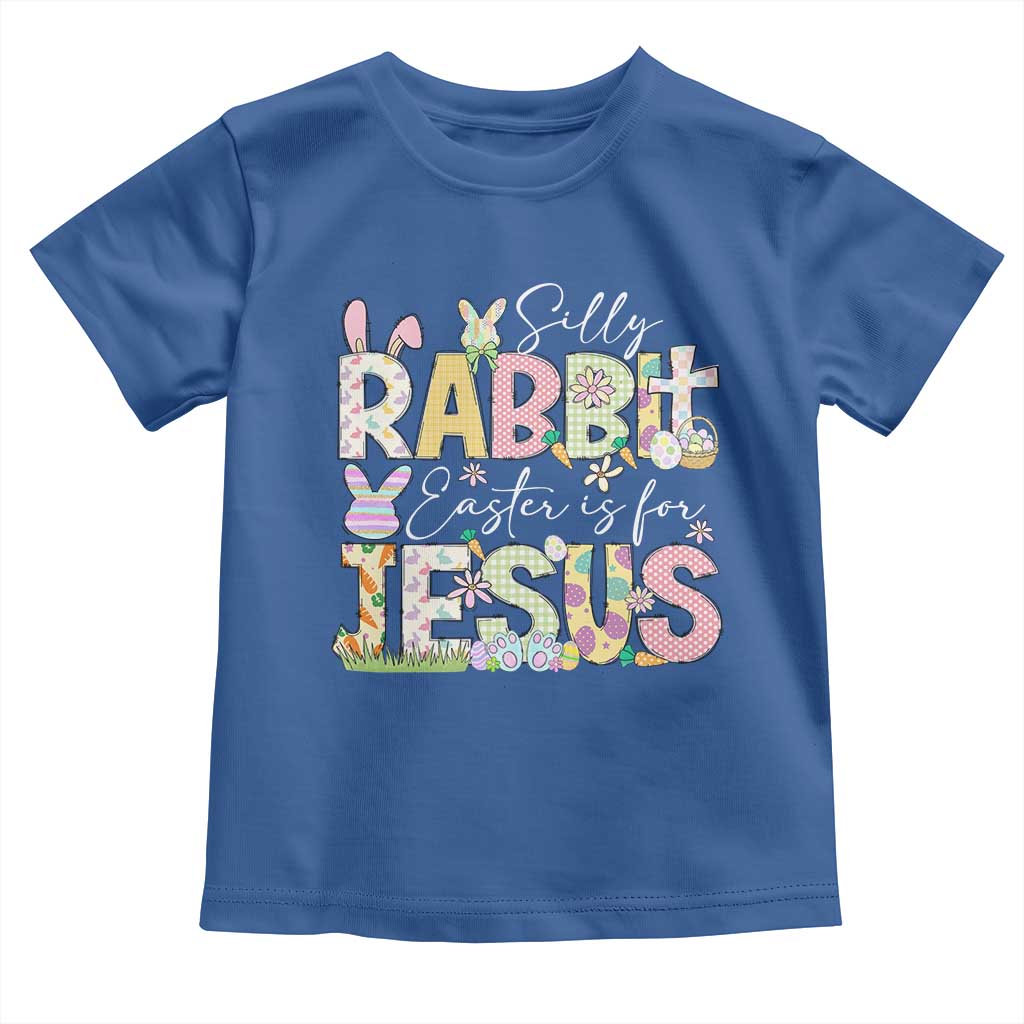 Funny Easter Christian Toddler T Shirt Silly Rabbit Easter Is For Jesus