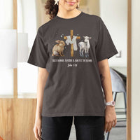 Easter Christian T Shirt For Women Silly Rabbit Easter Is About The Lamb John 1:29