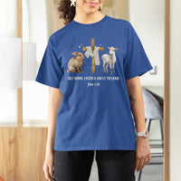 Easter Christian T Shirt For Women Silly Rabbit Easter Is About The Lamb John 1:29