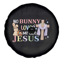 Funny Christian Easter Spare Tire Cover No Bunny Loves Me Like Jesus - Wonder Print Shop