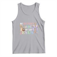 Funny Christian Easter Tank Top No Bunny Loves Me Like Jesus - Wonder Print Shop