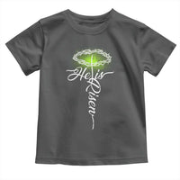 He Is Risen Toddler T Shirt Cross Jesus Religious Easter