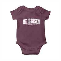 He Is Risen Baby Onesie Easter Day Christian Jesus Religious Gift
