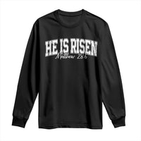 He Is Risen Long Sleeve Shirt Easter Day Christian Jesus Religious Gift