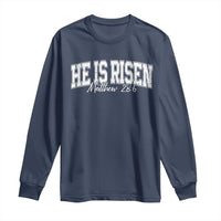 He Is Risen Long Sleeve Shirt Easter Day Christian Jesus Religious Gift