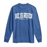 He Is Risen Long Sleeve Shirt Easter Day Christian Jesus Religious Gift