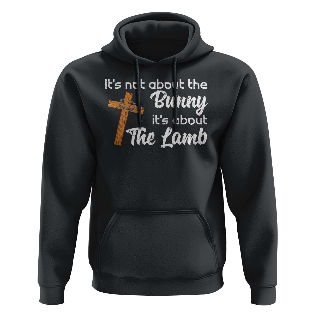 Easter Religious Hoodie It's Not About The Bunny It's About The Lamb
