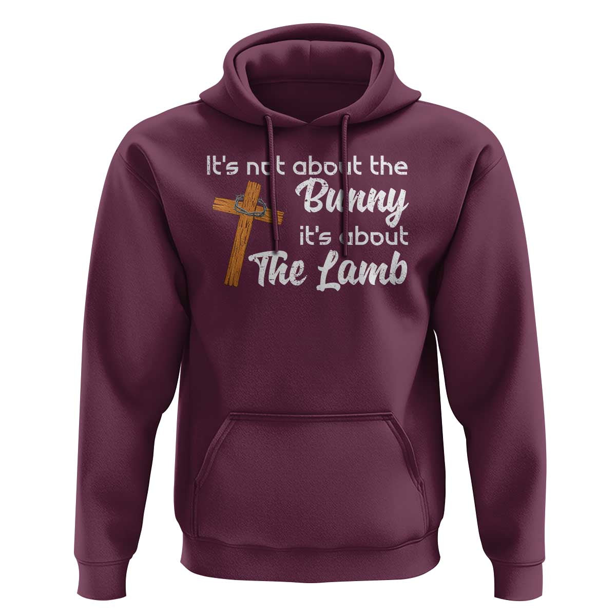 Easter Religious Hoodie It's Not About The Bunny It's About The Lamb