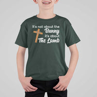 Easter Religious T Shirt For Kid It's Not About The Bunny It's About The Lamb