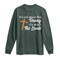 Easter Religious Long Sleeve Shirt It's Not About The Bunny It's About The Lamb