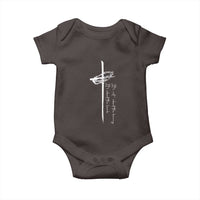Easter Cross Baby Onesie Its Not About The Bunny About Lamb