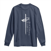 Easter Cross Long Sleeve Shirt Its Not About The Bunny About Lamb