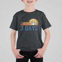 Easter A Lot Can Happen in 3 Days T Shirt For Kid Retro Religious Easter Christian - Wonder Print Shop