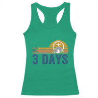 Easter A Lot Can Happen in 3 Days Racerback Tank Top Retro Religious Easter Christian - Wonder Print Shop