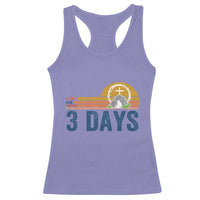 Easter A Lot Can Happen in 3 Days Racerback Tank Top Retro Religious Easter Christian - Wonder Print Shop