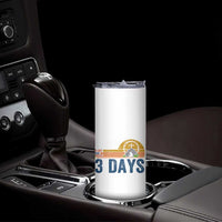 Easter A Lot Can Happen in 3 Days Skinny Tumbler Retro Religious Easter Christian - Wonder Print Shop