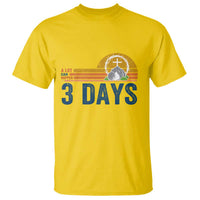 Easter A Lot Can Happen in 3 Days T Shirt Retro Religious Easter Christian - Wonder Print Shop